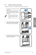 Preview for 61 page of Asus P7P55D Deluxe - Motherboard - ATX User Manual