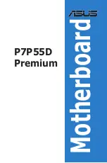 Preview for 1 page of Asus P7P55D PREMIUM User Manual