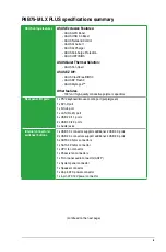 Preview for 9 page of Asus P8B75-M LX PLUS User Manual