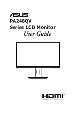 Preview for 1 page of Asus PA248QV Series User Manual