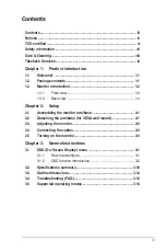 Preview for 3 page of Asus PA248QV Series User Manual