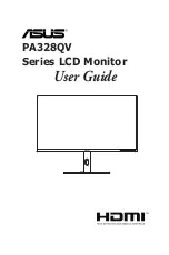 Preview for 1 page of Asus PA328QV Series User Manual