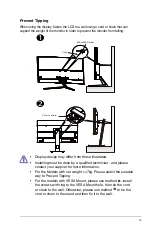 Предварительный просмотр 9 страницы Asus PA329CV Series User Manual