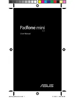 Asus Pasfone mini 4.3 User Manual preview