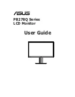 Asus PB278Q User Manual preview