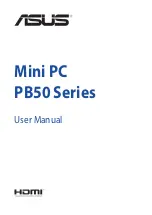 Предварительный просмотр 1 страницы Asus PB50 Series User Manual