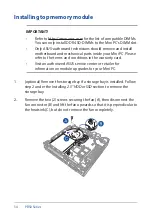 Предварительный просмотр 34 страницы Asus PB50 Series User Manual