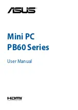 Asus PB60 Series User Manual preview
