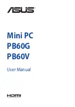 Asus PB60G User Manual preview