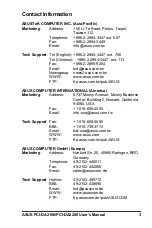 Preview for 3 page of Asus PCI-DA2200 User Manual