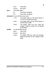 Preview for 71 page of Asus PCI-DA2200 User Manual