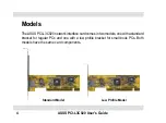 Preview for 4 page of Asus PCI-L3C920 User Manual