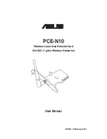 Preview for 1 page of Asus PCI-N10 User Manual