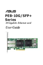 Предварительный просмотр 1 страницы Asus PEB-10G/SFP+ Series User Manual