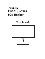 Предварительный просмотр 1 страницы Asus PG278Q series User Manual