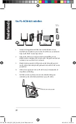 Предварительный просмотр 40 страницы Asus PL-AC56 Kit Quick Start Manual