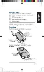 Предварительный просмотр 101 страницы Asus PL-AC56 Kit Quick Start Manual