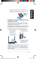 Предварительный просмотр 161 страницы Asus PL-AC56 Kit Quick Start Manual