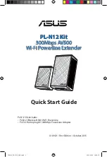 Preview for 1 page of Asus PL-N12 Kit Quick Start Manual