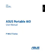 Preview for 1 page of Asus Portable AiO P1802-T Series User Manual