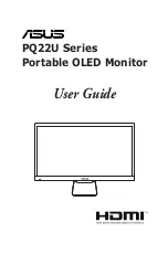 Preview for 1 page of Asus PQ22U Series User Manual