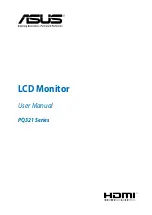 Предварительный просмотр 1 страницы Asus PQ321Q User Manual