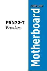 Preview for 1 page of Asus PREMIUM P5N72-T User Manual