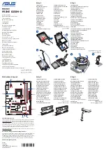 Asus PRIME B250M-D Quick Start Manual preview