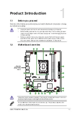 Предварительный просмотр 9 страницы Asus PRIME H610M-CS D4 Manual