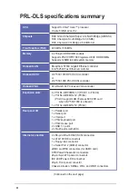 Preview for 12 page of Asus PRL-DLS User Manual