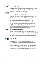 Preview for 16 page of Asus PRO5MSV (German) Benutzerhandbuch