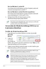 Preview for 88 page of Asus PRO5MSV (German) Benutzerhandbuch