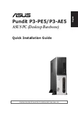 Asus Pundit P3-PA5 Quick Installation Manual preview