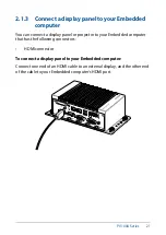 Предварительный просмотр 21 страницы Asus PV100A Series User Manual