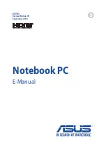 Asus R554L User Manual preview