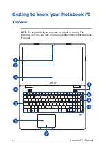 Предварительный просмотр 14 страницы Asus R555J E-Manual