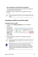 Preview for 97 page of Asus R701VB User Manual