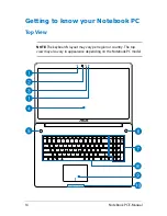 Preview for 14 page of Asus R750J E-Manual