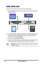 Preview for 10 page of Asus READER PRO User Manual