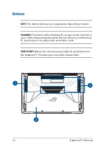 Preview for 20 page of Asus REPUBLIC OF GAMERS G Series Manual