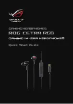 Preview for 1 page of Asus Republic of Gamers ROG Cetra RGB Quick Start Manual