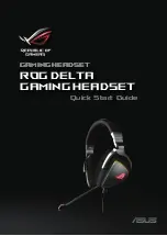 Предварительный просмотр 2 страницы Asus REPUBLIC OF GAMERS ROG Delta Quick Start Manual