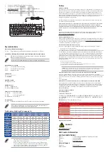 Preview for 2 page of Asus ROD STRIX SCOPE TKL GUNDAM LTD Quick Start Manual