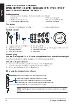 Preview for 18 page of Asus ROG CETRA II CORE MOONLIGHT WHITE Quick Start Manual