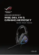 Asus ROG DEL TA 5 Quick Start Manual preview