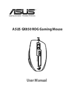 Asus ROG GX850 User Manual preview