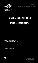 Preview for 1 page of Asus ROG KUNAI 3 User Manual