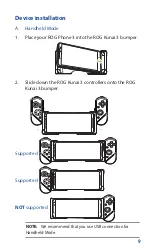 Preview for 8 page of Asus ROG KUNAI 3 User Manual