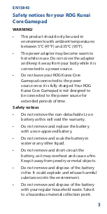 Preview for 3 page of Asus ROG Kunai Gamepad User Manual