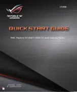 Asus ROG Rapture GT-AXE11000 Quick Start Manual предпросмотр